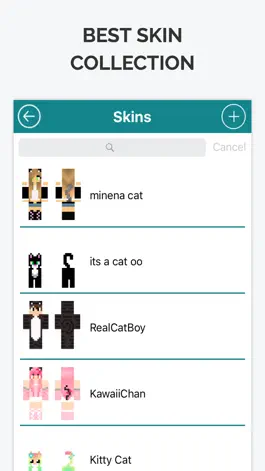 Game screenshot Cat Skins for Minecraft PE apk