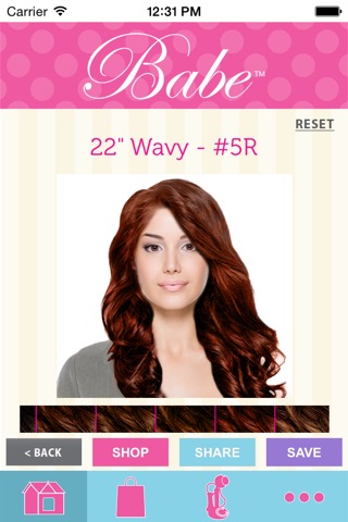 Babe Hair Extensions: The App. screenshot 3