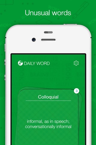 The Word of the Day — Daily Word screenshot 2