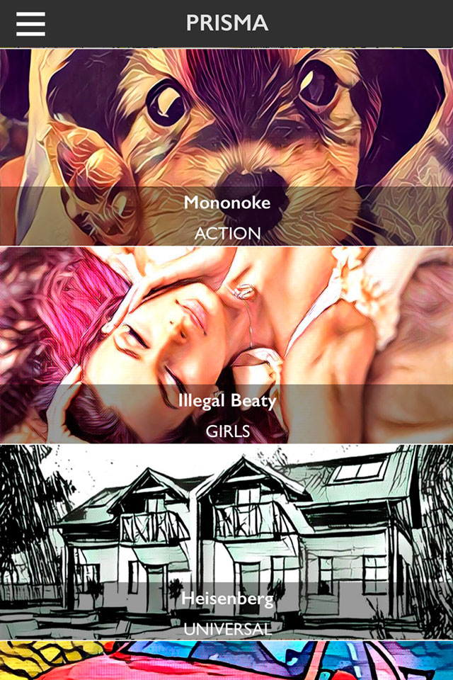 Lifehack for Prisma from PROFY Art free app about Photo Effects for Images.