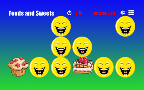 Favorite Foods and Sweets Match For Child screenshot 2