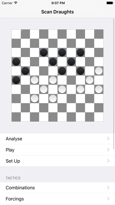Screenshot #1 pour Scan Draughts