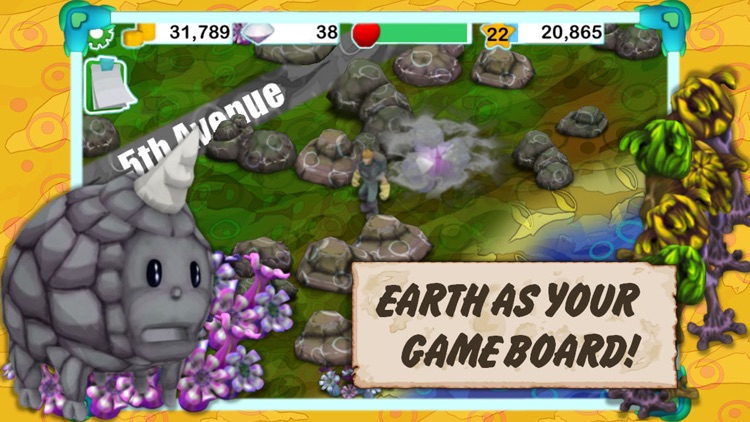 Map Monsters: Poke, Swipe, and Go