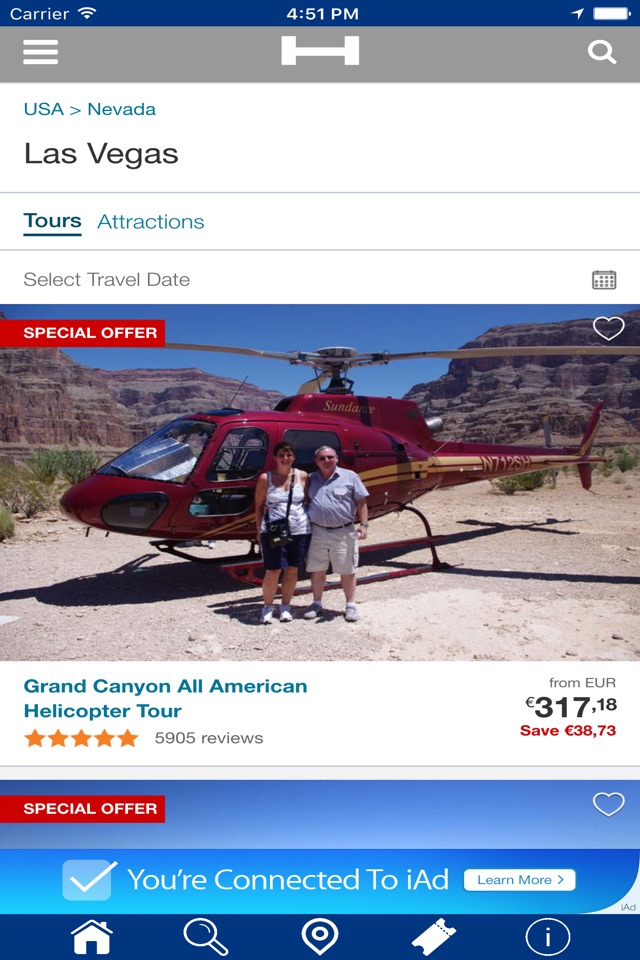 Las Vegas Hotels + Compare and Booking Hotel for Tonight with map and travel tour screenshot 2