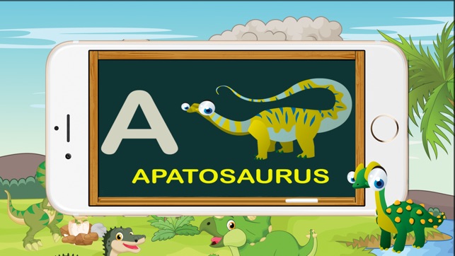 abc恐龙字母表追踪为孩子们的flashcards(圖4)-速報App