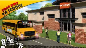 Schoolbus Driver 3D SIM screenshot #4 for iPhone