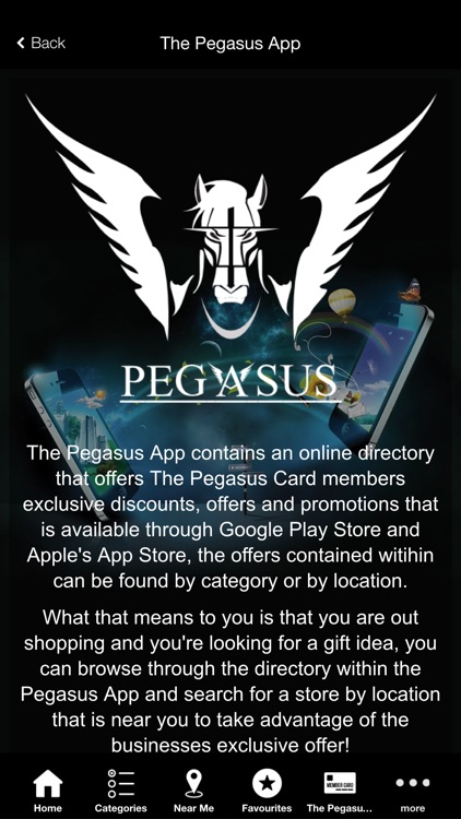 The Pegasus Card