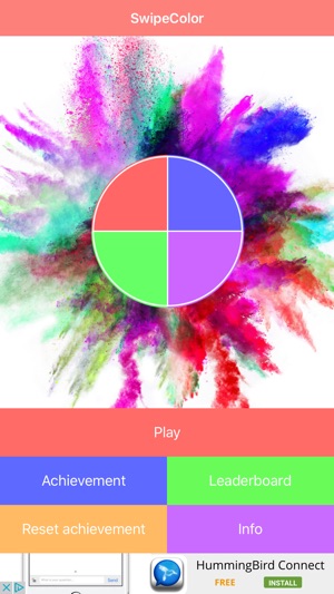 SwipeColor Game