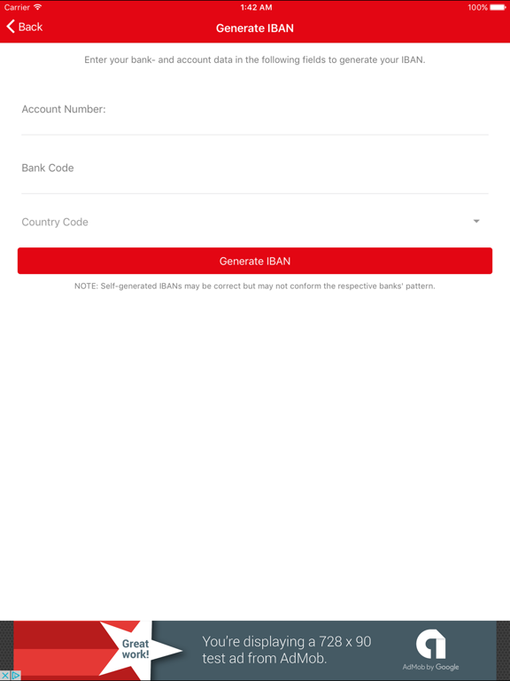 Screenshot #5 pour IBAN-Test