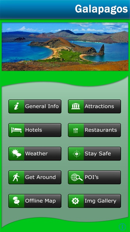 Galapagos Islands Offline Map Travel Guide