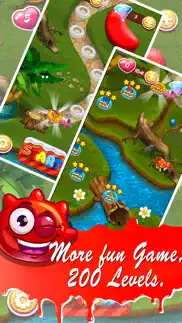 fruit jelly jam blitz - match and pop 3 mania puzzle iphone screenshot 2