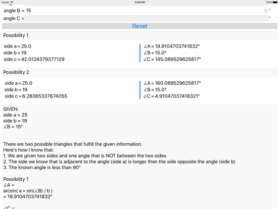 Screenshot #5 pour Triangle Help