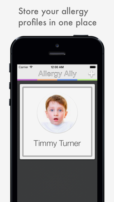 Screenshot #1 pour Allergy Assist - Save and Share Allergy Profiles