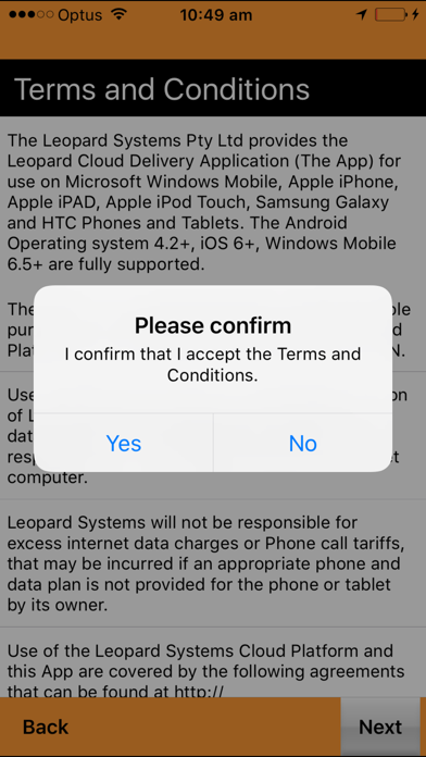 How to cancel & delete Leopard Delivery Cloud from iphone & ipad 1