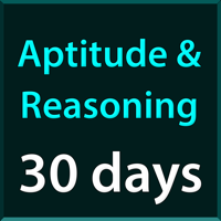 Aptitude and Reasoning in 30 days