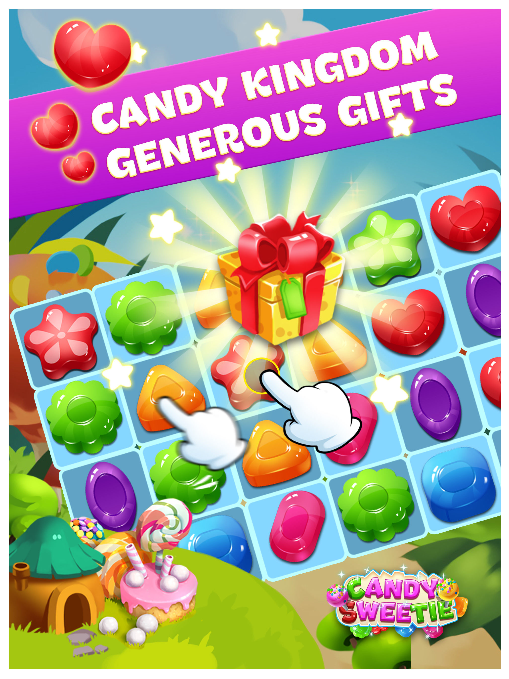Candy Sweetie - Switch charm sugar & crush cookie screenshot 7