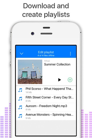 My Media Player - Free Offline Music and Video Playlist Manager for Cloud Services screenshot 2