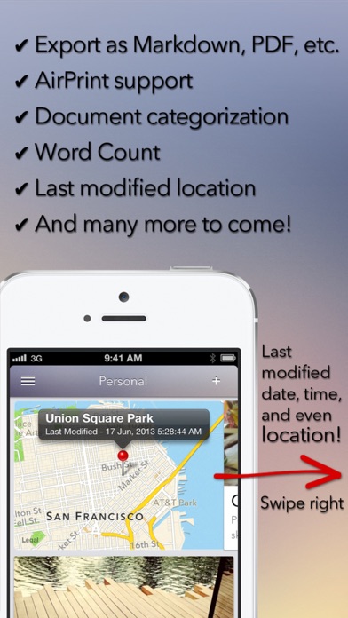 Screenshot #3 pour Paragraphs Lite - Your Perfect Writing & Notes App