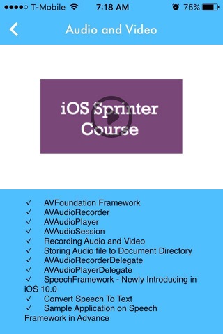 Sprinter Online Course screenshot 4