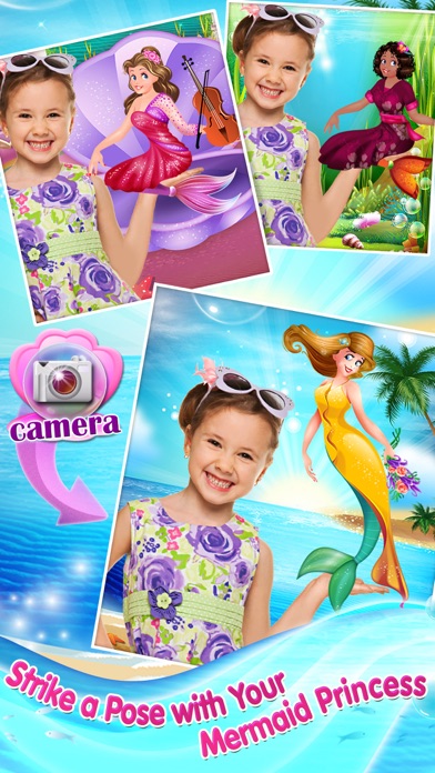 How to cancel & delete Mermaid Princess Makeover -  Dress Up, Makeup & eCard Maker Game from iphone & ipad 4