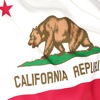 California Flag Stickers