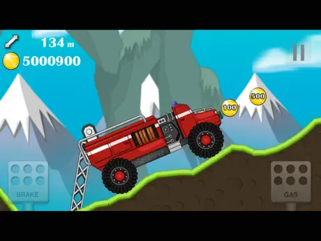 Rally car uphill climb 4x4 drive offroad rush race