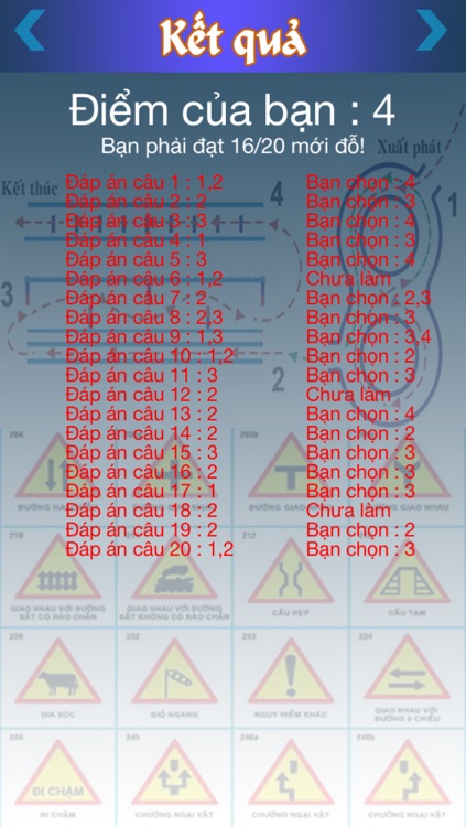 8 Đề thi - 160 câu hỏi luyện thi GPLX A1 screenshot-4