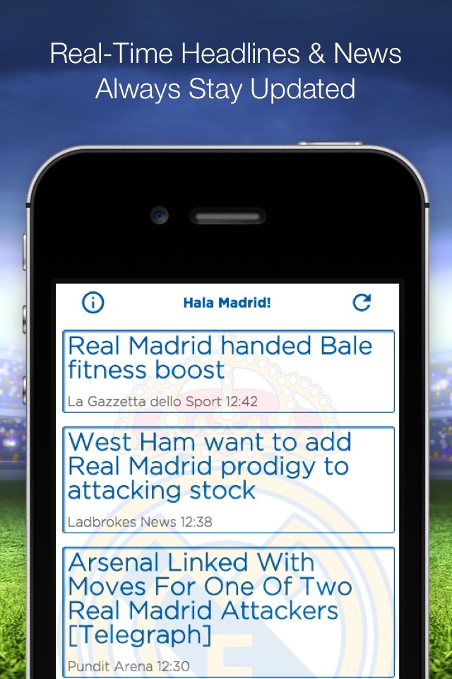 Soccer News For Real Madrid CF - Football Headlines For Madridista screenshot 2