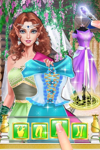 Magic Elf Princess - Makeup & Dress up Game screenshot 3