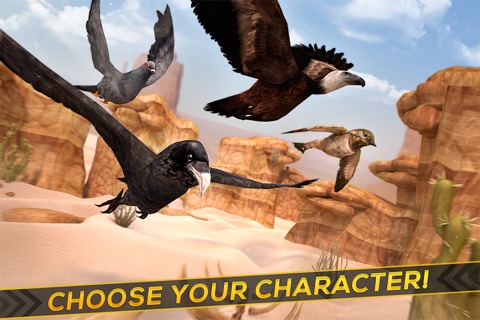 Birds Simulator 3D | Funny Sky Dragons Survival Game For Free screenshot 3