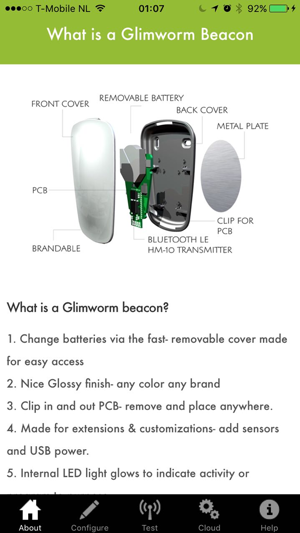 Glimworm Beacons Configuration App(圖3)-速報App