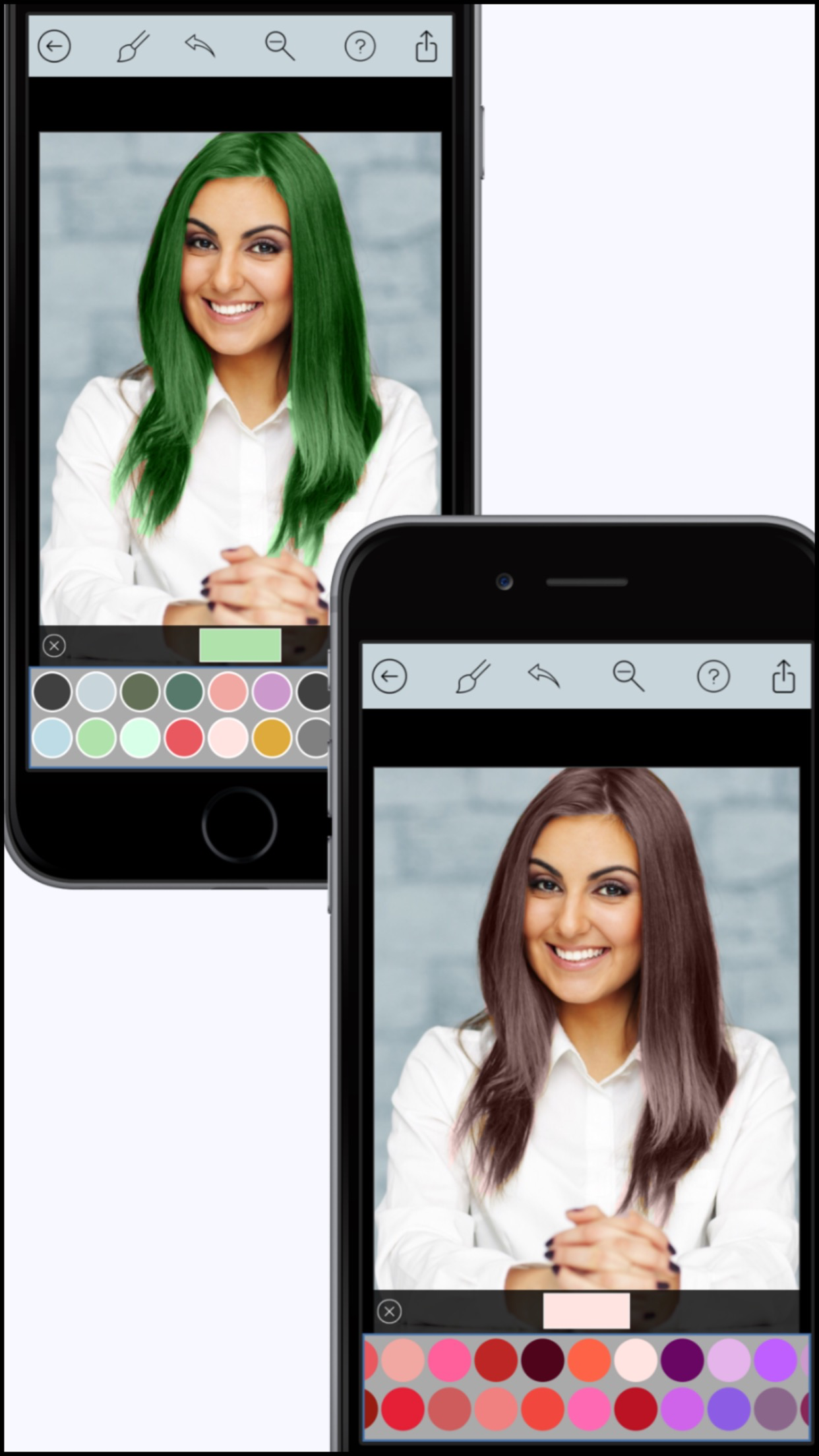 Hair Color Dye - Hair Style Changer Salon and Recolor Booth Editor screenshot 4