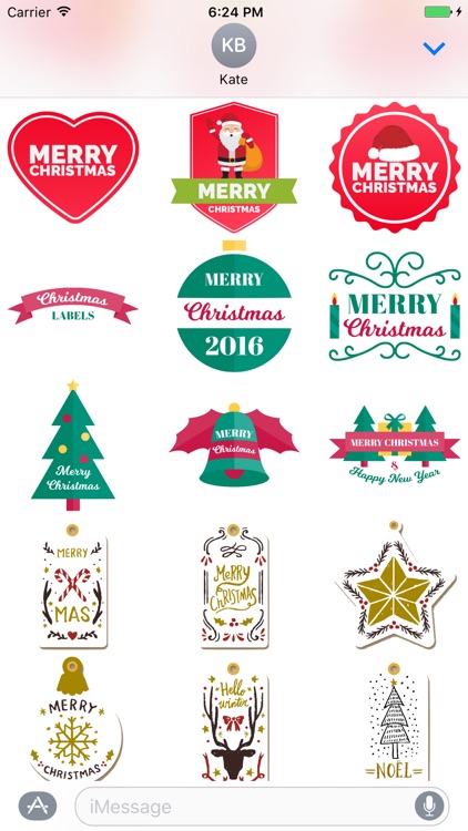 Christmas And Happy New Year - Fc Sticker