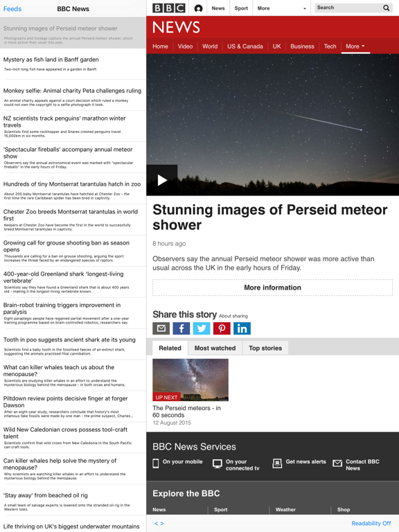 Screenshot #5 pour Science News - A News Reader for Science Buffs and Knowledge Seekers Everywhere!