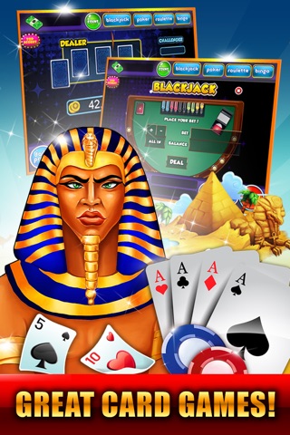 Pharaoh's on Fire Slots and Casino - old vegas way with roulette's top wins screenshot 3