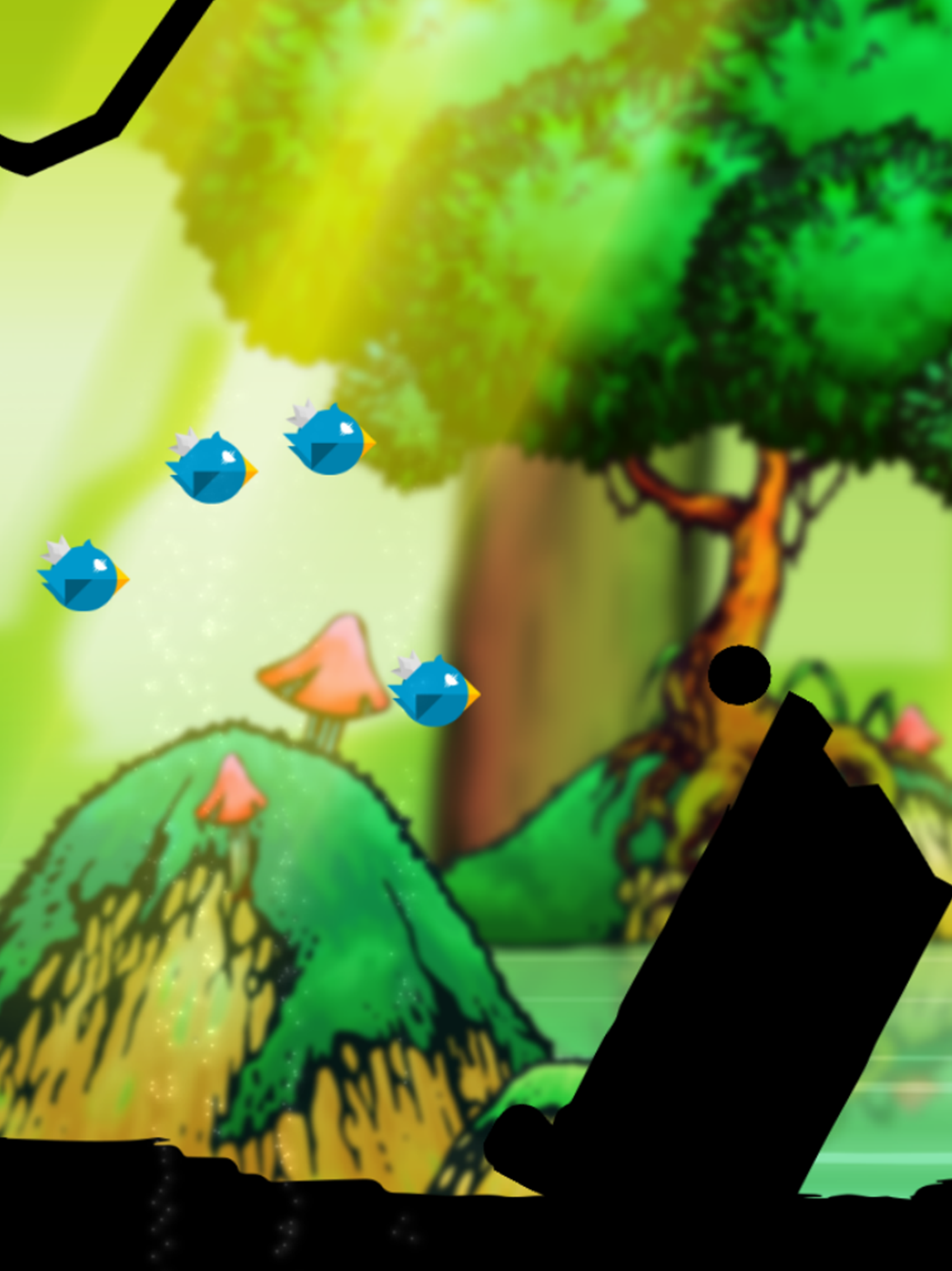 Bird Land - Fly keep candy and spawn bad world