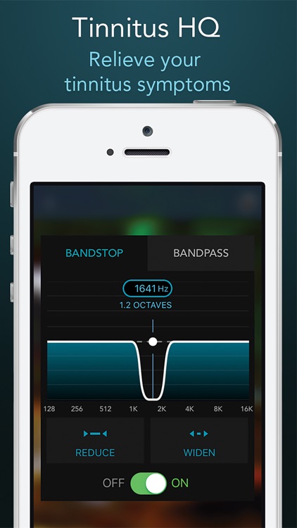 Tinnitus HQ: Natural sound masking & filters to relieve ringing in the ears
