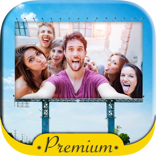 Photo frames billboards ads - Premium icon