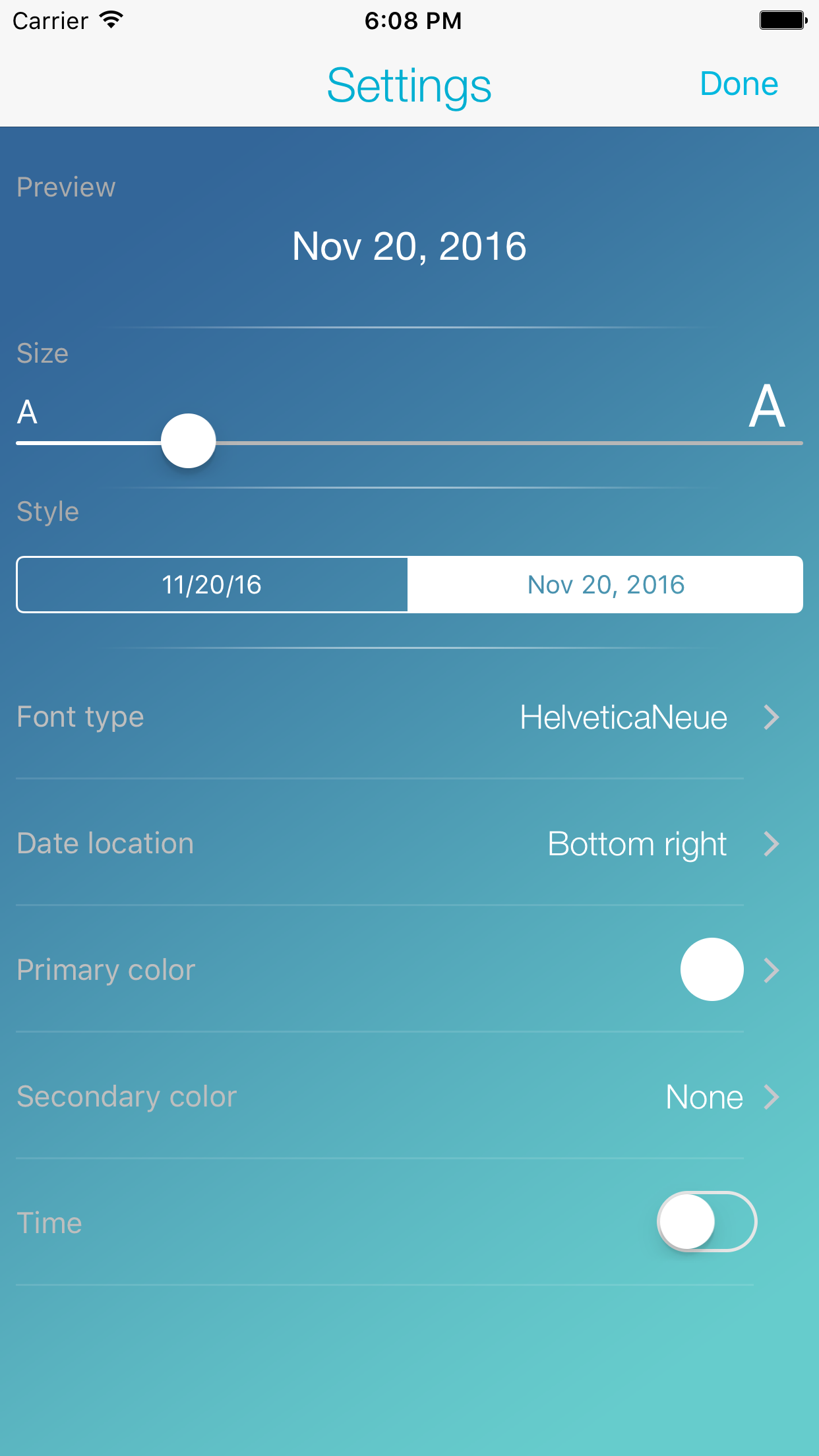 Video With Date (Time Stamp Your Videos)