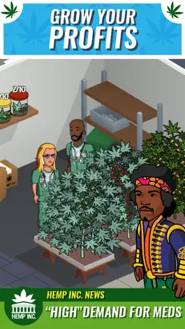 Game screenshot Hemp Inc - Weed & Marijuana Business Game apk