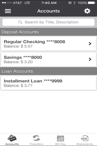 Bank of BP Mobile Banking screenshot 2