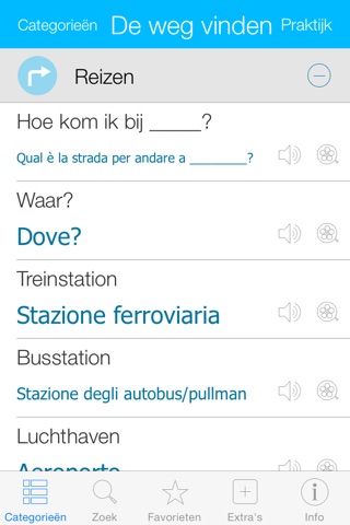 Italian Pretati - Translate, Learn and Speak with Video screenshot 2