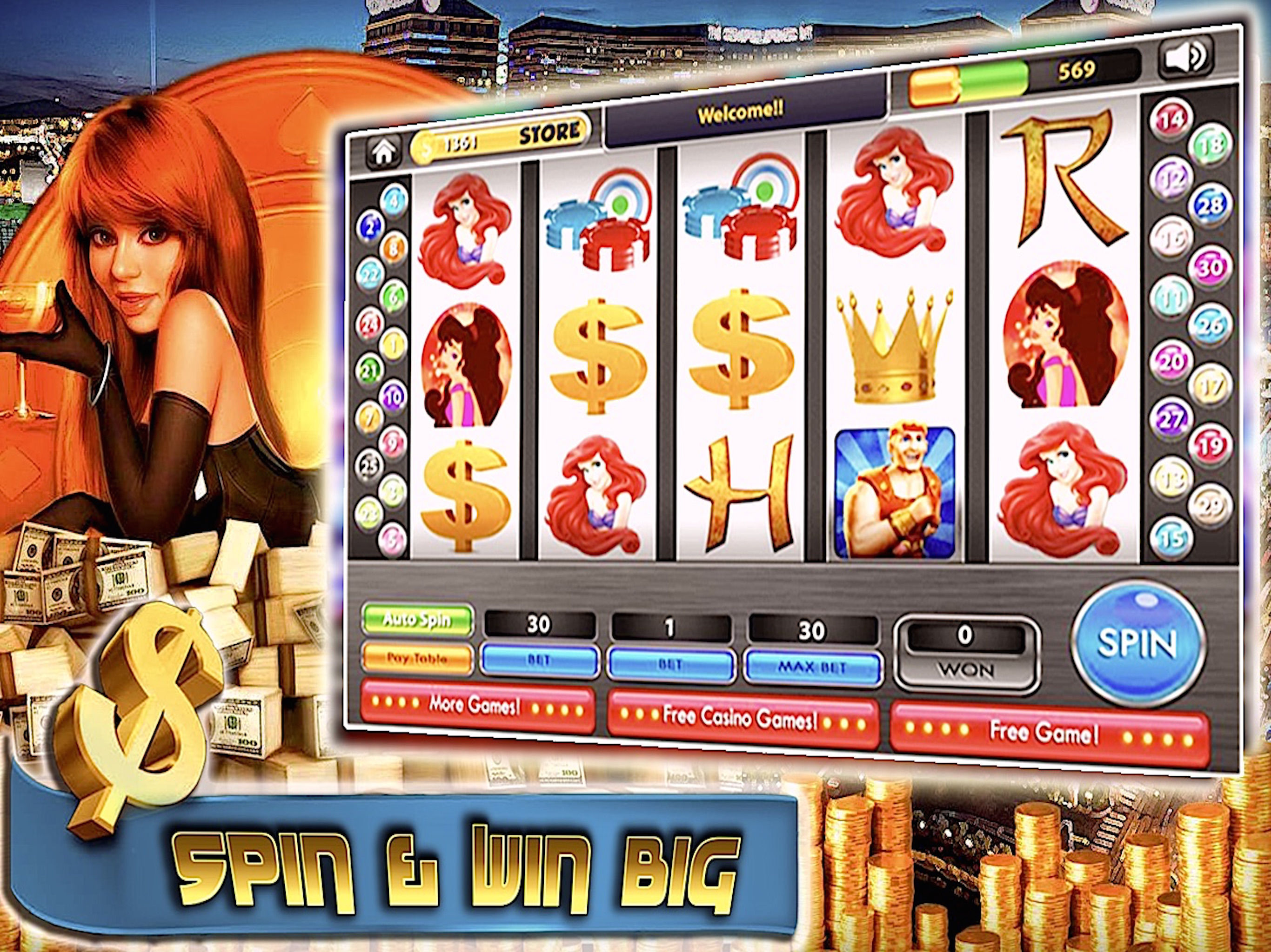 Las Vegas Frenzy Casino Style screenshot 7