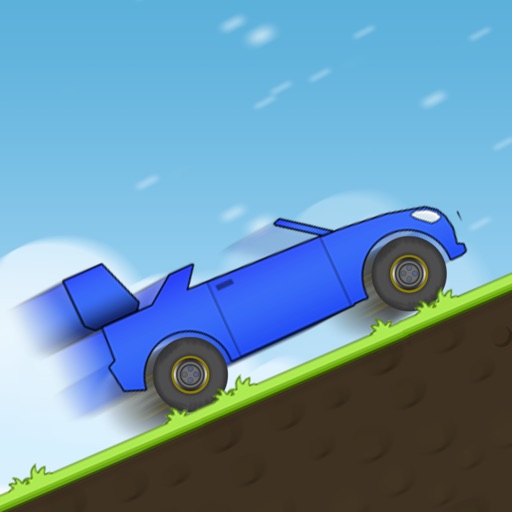 Rally car hill climb 4x4 off road rush racing Icon