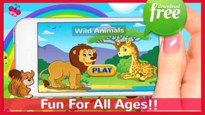 Screenshot #2 pour Animals Jigsaw Puzzles Fun Games Free For Toddlers