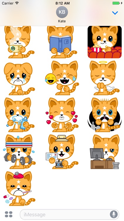 Cute Meow Stickers