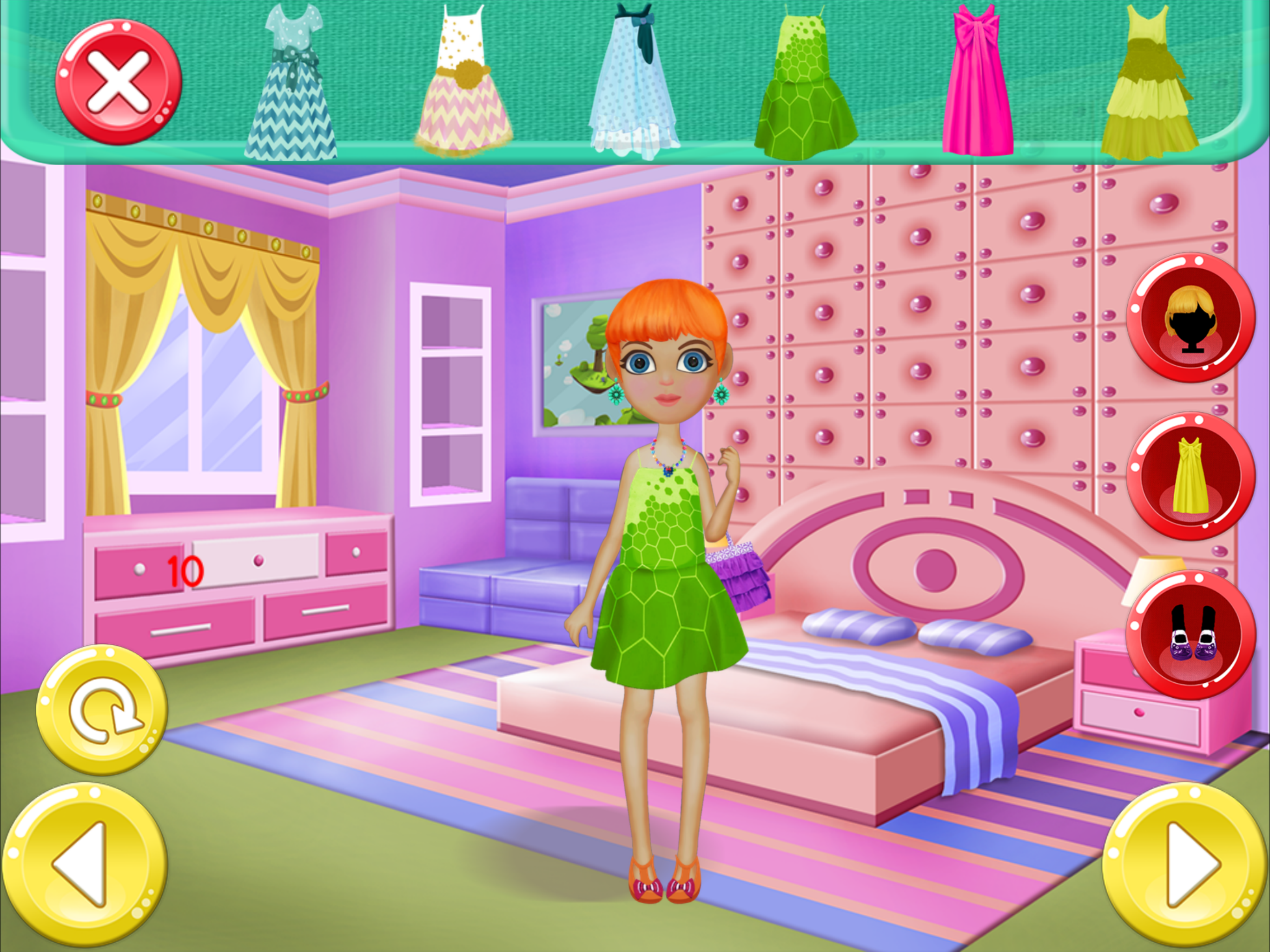 Princess Holliday Salon 2 - Makeup, Dressup, Spa screenshot 8