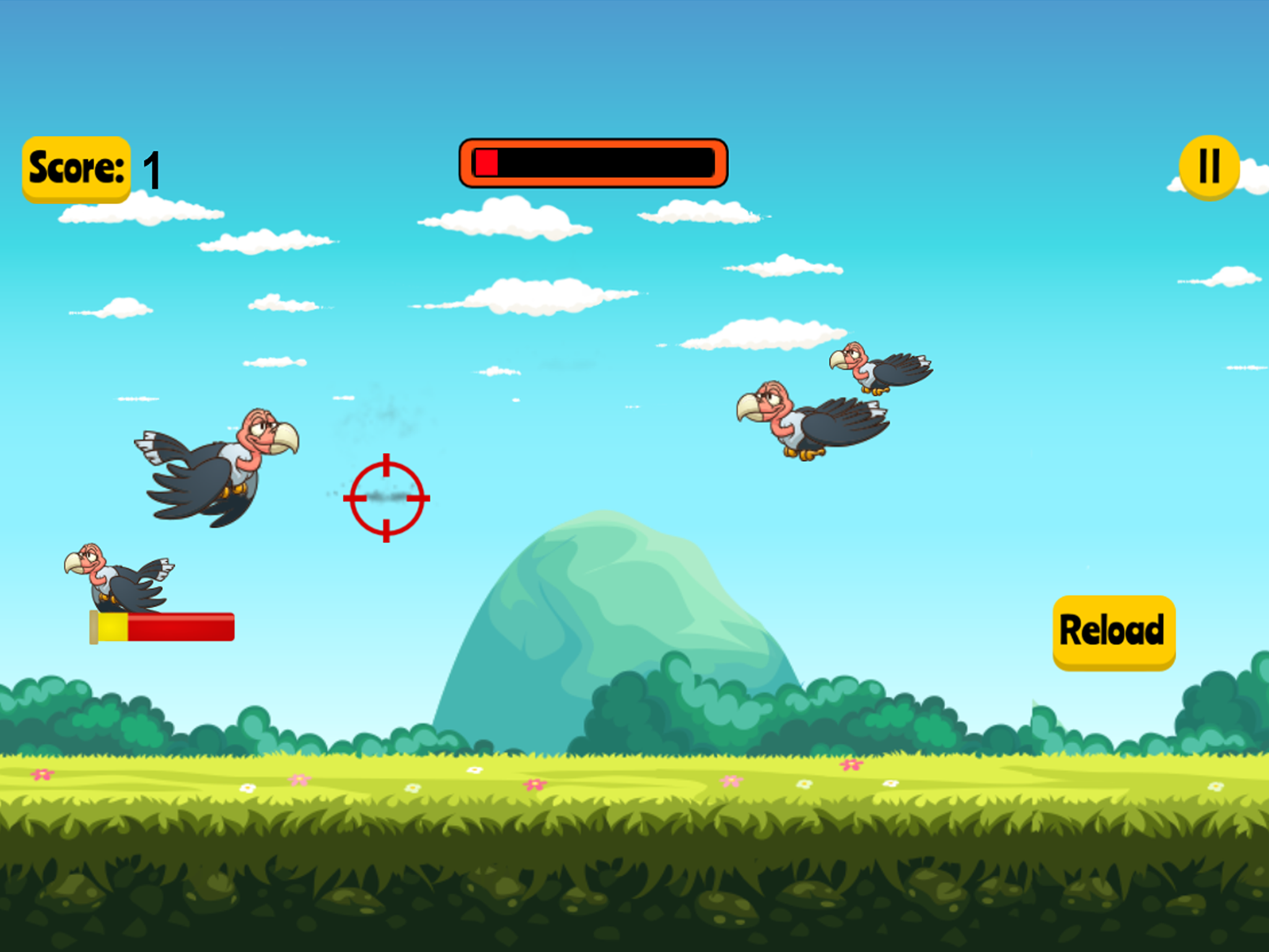 Birds Shooter - Sniper Shooting Fun Games for Free