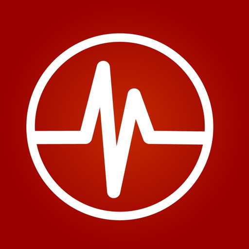 Cardiograph Monitor BPM detector for iPhone icon