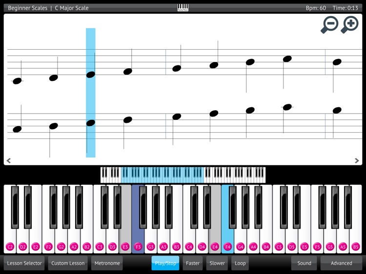 Learn & Practice Piano Keyboard Lessons Exercises